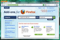 Mozilla Firefox 4 Browser.