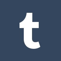 Het logo van Tumblr