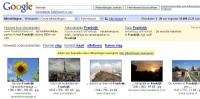 De eerste vijf resultaten op "frankrijk" met afbeeldingen op "groot" en inhoud op "foto" / Bron: Screenshot Google Images