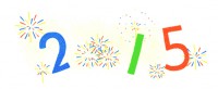 Ter ere van het nieuwe jaar 2015 / Bron: Google