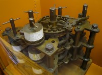 Deel van de Difference-Engine / Bron: Andrew Dunn, Wikimedia Commons (CC BY-SA-2.0)