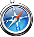 Safari zit standaard op een Apple computer maar is ook verkrijgbaar voor Windows.